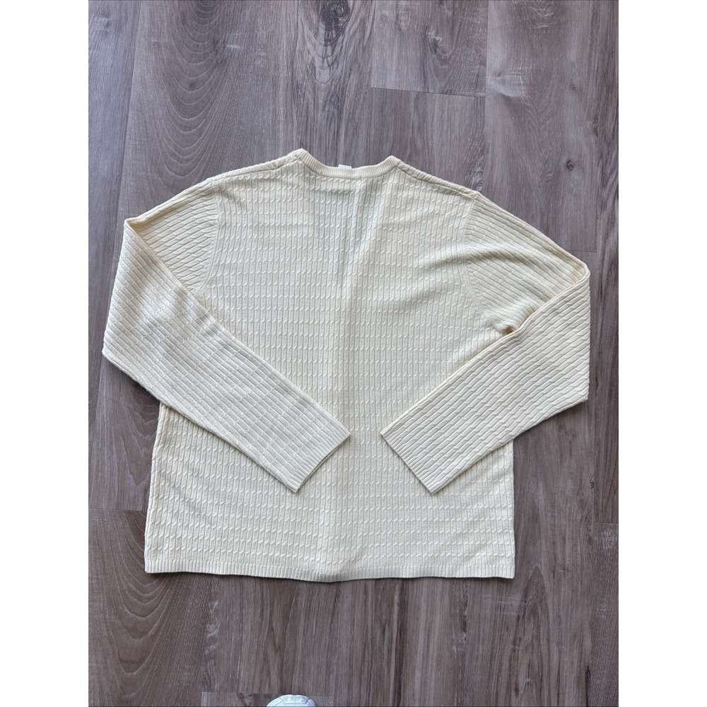 Josephine Chaus Long Sleeve Cardigan Sweater Size Large Grannycore Cosy Vintage